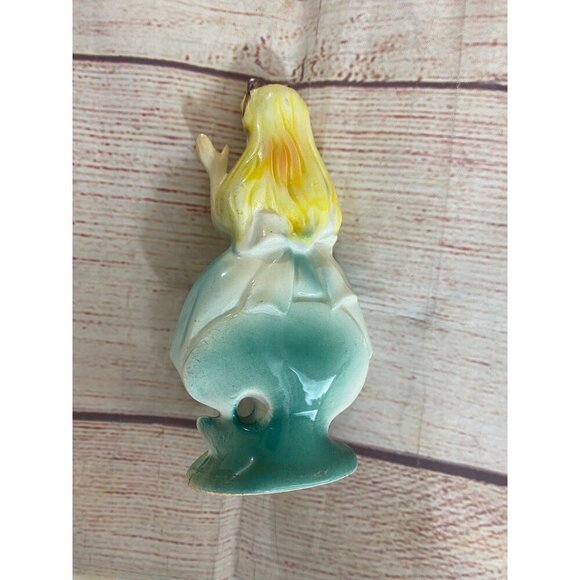 Vintage 1960's Disney Alice In Wonderland Ceramic Figurine Made In Japan - Picture 3 of 8
